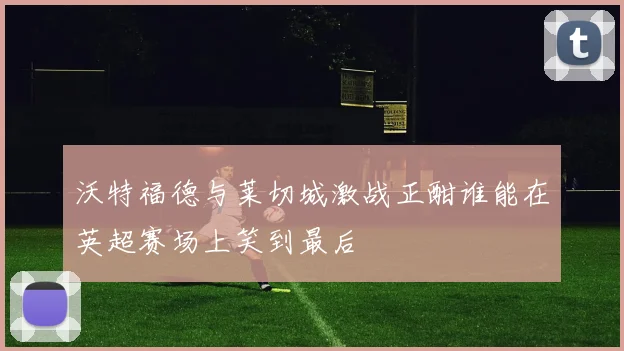 沃特福德与莱切城激战正酣谁能在英超赛场上笑到最后